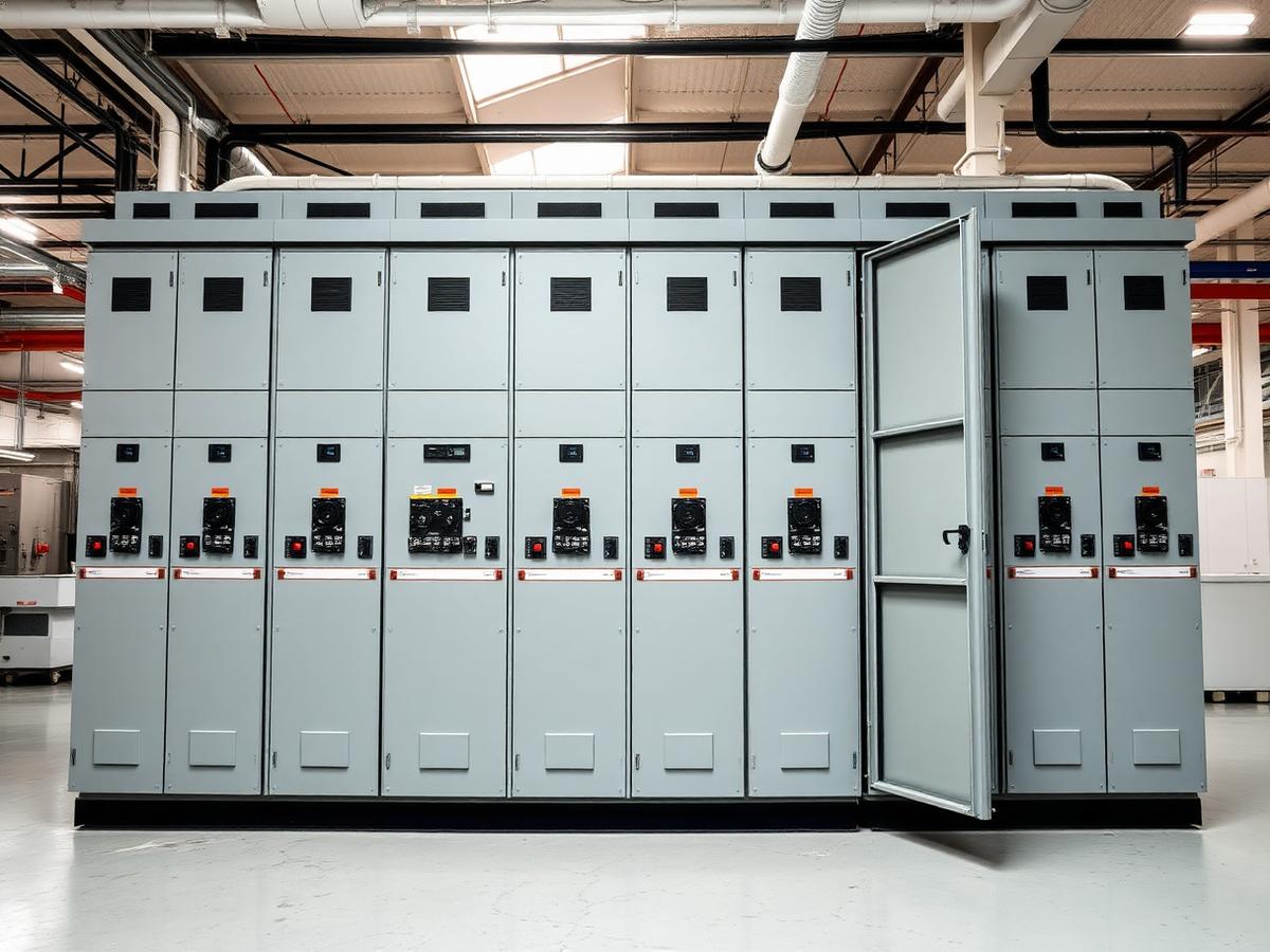 Electrical distribution panel built for safe power distribution