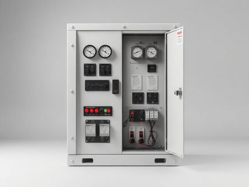 LT panel with meters and switchgear