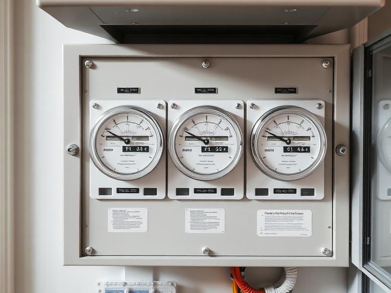 Electricity meter panel board